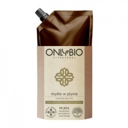 ONLY BIO, SAPUN LICHID HIPOALERGENIC HIDRATANT+HRANITOR CU ULEI DE RAPITA—REZERVA, 500ML